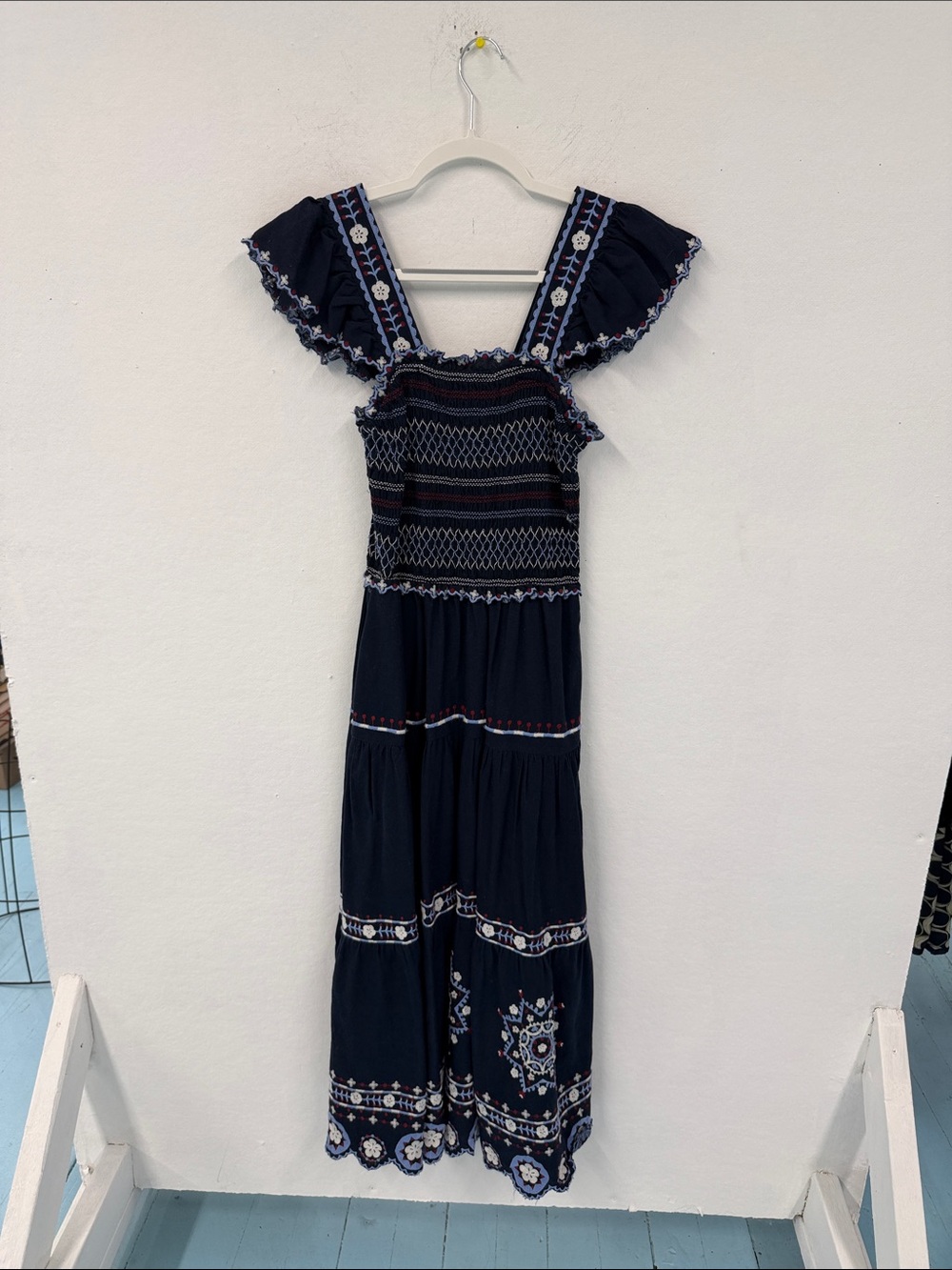 Sea New York Embroidered Maxi Dress